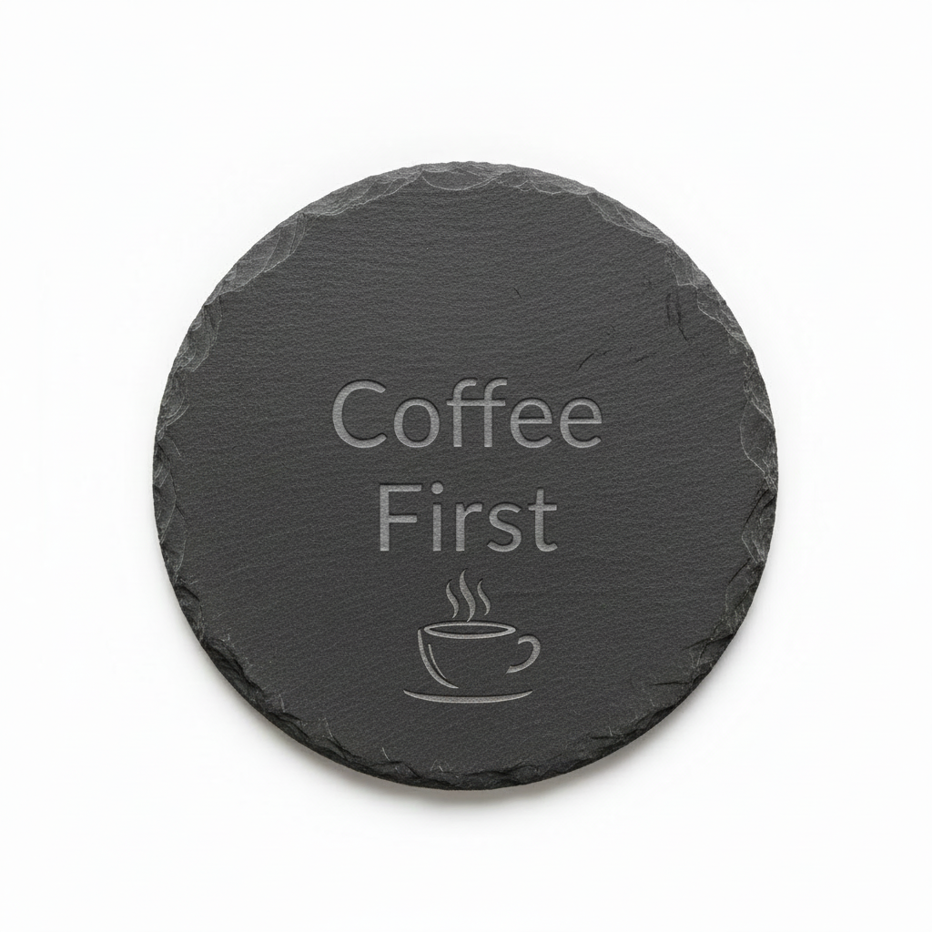 add a coffee cup under