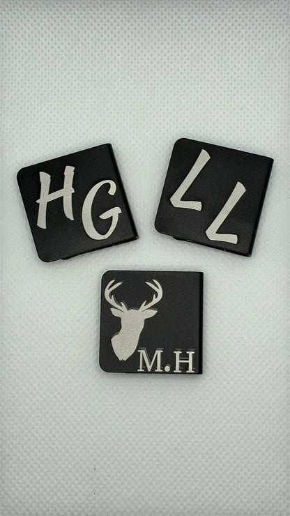 Personalised Engraved Metal Hat Clip – Custom Cap Brim Accessory