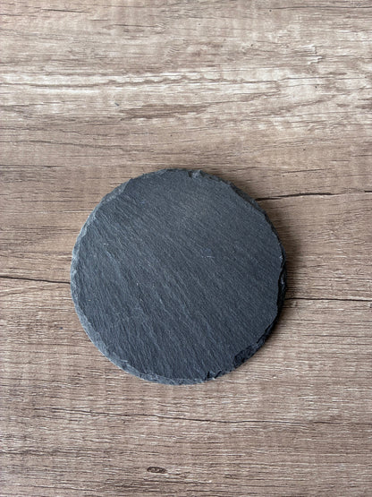 Personalised Slate Coaster with Name, Image or Quote