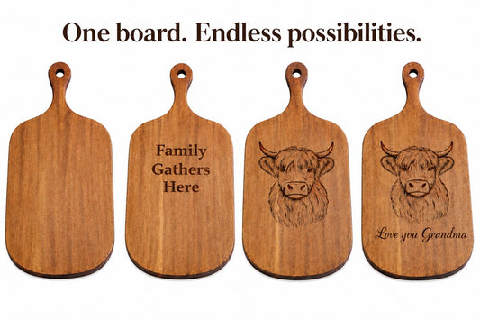 Create Your Own Personalised Chopping Board