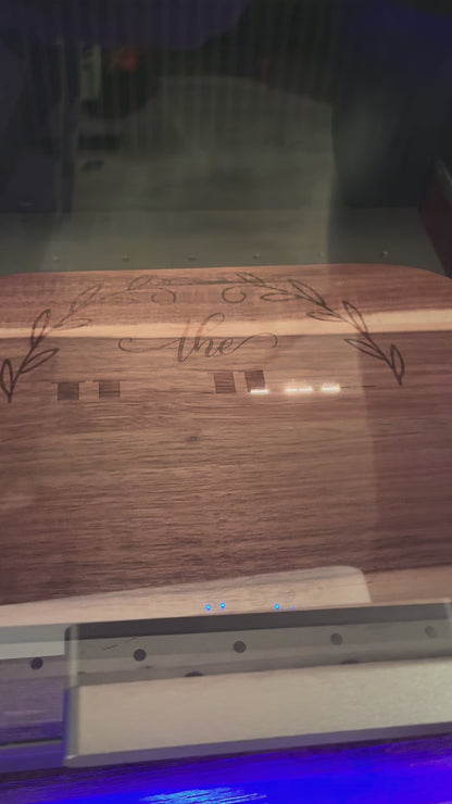 Personalised Wooden Chopping Board - Acacia Wood